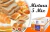 5 MIX (MASSA DOCE, SONHO, PÃO DE FORMA, ESFIHA, CROISSANT) - 2kg