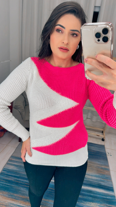 Blusa de frio Bicolor