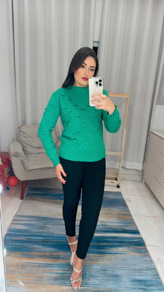 Blusa de frio Pipoca - NB TRICOOT