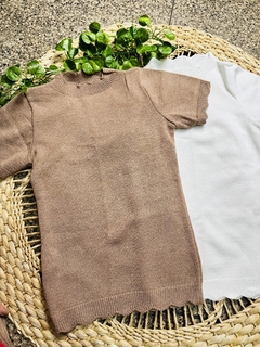 Blusa ondas tricô modal - NB TRICOOT