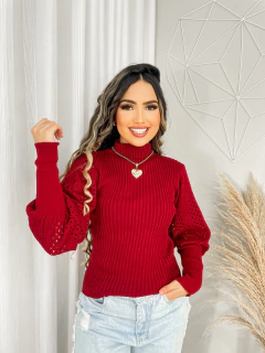 Blusa longa modal na internet