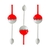 Boya Cauque x3 Pata la Pesca de Pejerrey - On Fire Pesca shop