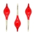 Boyas Doble T x3 Para la Pesca de Pejerrey