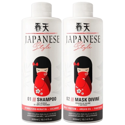 Kit Semi Definitiva Japonesa Fio Perfeitto 300ml