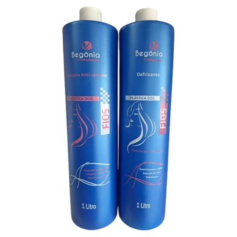 Kit Plástica dos Fios Begônia 1 Litro