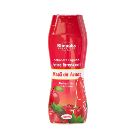 Sabonete Íntimo Maçã do Amor Rhenuks 200ml