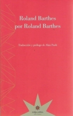Roland Barthes Por Roland Barthes - Barthes, Roland