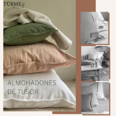 ALMOHADONES TUSOR 40x40