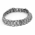 Pulsera malla con cierre reloj