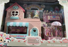 SET BUNNY BOUTIQUE food desert shop - DITOYS en internet
