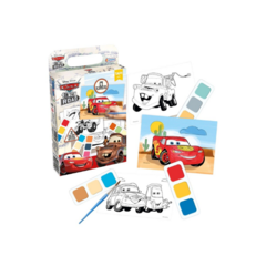 SET ARTE PINTANDO COLOREA CON ACUARELAS CARS - tapimovil