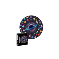 Rompecabezas Puzzle Circular Espacio Galaxia - Cresko