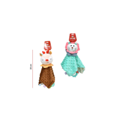 TRAPITO DE APEGO CON MORDILLO Y SONAJERO 28CM - phi phi toys - comprar online