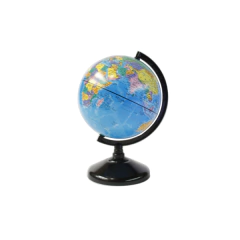 Globo Terraqueo 14cm Base de Plástico Político - comprar online