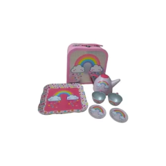 Juego De Té Aluminio 7 Piezas Valija 7 Piezas - Cresko