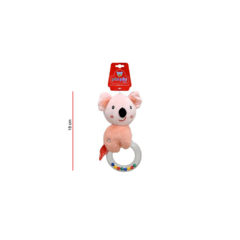 OSO SONAJERO CON ARO PLÁSTICO 18CM - phi phi toys - comprar online