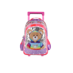 Mochila Con Carro 18" Cute Con Luz - footy