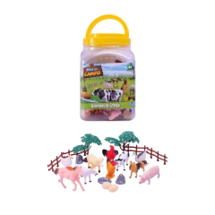 Animales De La Granja Dia De Campo 22 Piezas