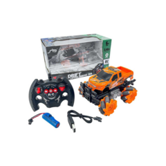 Camioneta De Acrobacias naranja Control Remoto Luz 1:36 - Cresko - comprar online