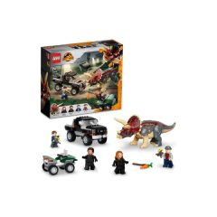 Lego Emboscada en Furgoneta del Triceratops jurassic world