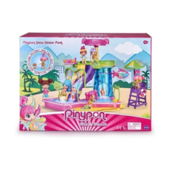Pinypon Parque De Agua con figuras y accesorios