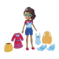Muñeca Polly Pocket Pack De Modas Estrella De Fútbol en internet