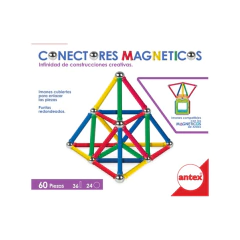Conectores Magnéticos 60 Piezas - Antex