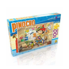 rompecabezas pinocho - 100 piezas - implás