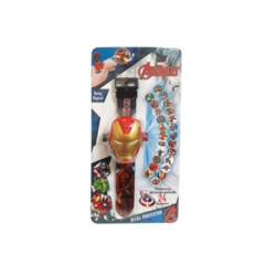 Reloj Proyector Iron Man Avengers - ditoys