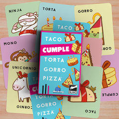 Taco Cumple Torta Gorro Pizza - buró - Juguetería Pekita's