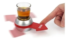 Set Juego De Ruleta Shot Spinner Drinking Previa + Chupito - shot spinner spin the shot en internet