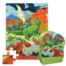 Puzzle 36 piezas Tierra De Dinosaurios - Crocodile Creek - comprar online