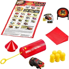 boom city racers - Sonido Y Luz, Auto, Rampa, Lanzador, Barril - comprar online