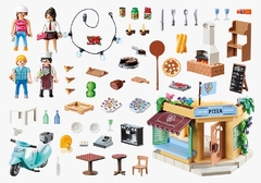 PLAYMOBIL City Life Pizzería con terraza, Con efectos de luz - comprar online