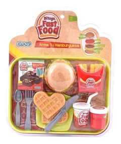 COMIDITAS EN BLISTER FAST FOOD - DITOYS - comprar online