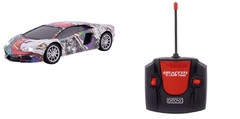 AUTO GRAFFITI A RADIO CONTROL LUCES USB 1:18 - DITOYS en internet