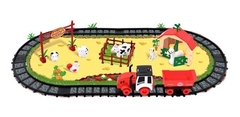 Granja Happy Farm Train Tren Con Movimiento Y Sonido - ditoys - comprar online