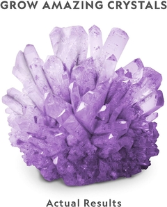 PURPLE CRYSTAL GROWING national geographic - Juguetería Pekita's