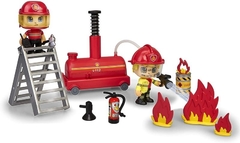 Pinypon Action Bomba De Agua Y 2 Bomberos en internet