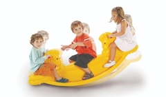 sube y baja caballito doble - rotoys - comprar online