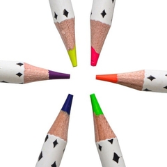 Lápices Neon Fest Colores Neon X6 - Mooving - comprar online