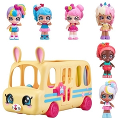 Kindi Kids Mini - Figura coleccionable de autobús escolar - comprar online