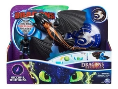 Figura Chimuelo Dragons Revealed Hiccup & Toothless - comprar online