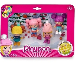 Pinypon 4 Figuras Amigas En Nieve C/acc en internet