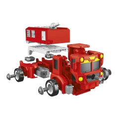 Transformers bombero Fire Truck Ditoys Convertibles - ditoys - Juguetería Pekita's