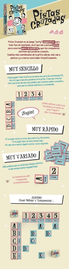 Pistas Cruzadas - buró - tienda online