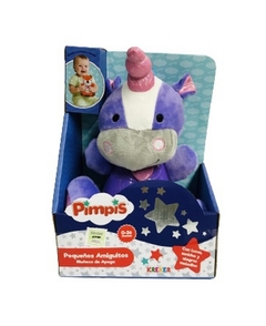 PELUCHE DE APEGO CON LUZ Y SONIDOS PIMPIS - Juguetería Pekita's