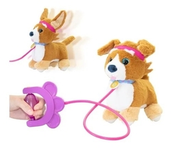 Peluche Mascota perro Con Correa De Paseo Sprint Mágico - comprar online