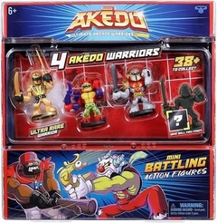 AKEDO MINI FIGURA PACK X 4 - tienda online
