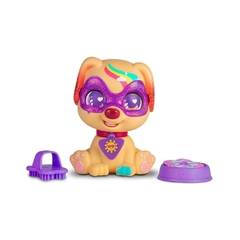Muñeca Super Cute Rainbow Party Luz + Mascota Sharif Express - Juguetería Pekita's